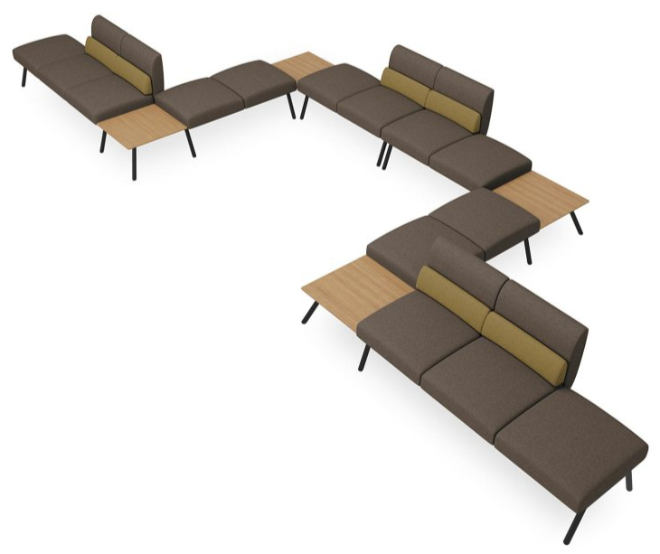 Modulový systém sezení LD Seating